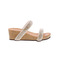 Scapa thong slippers silver 1