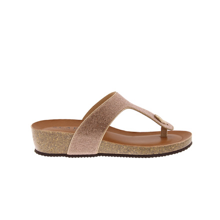 Scapa thong slippers gold