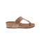 Scapa thong slippers gold 1
