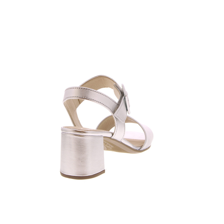Gabor sandals silver 4