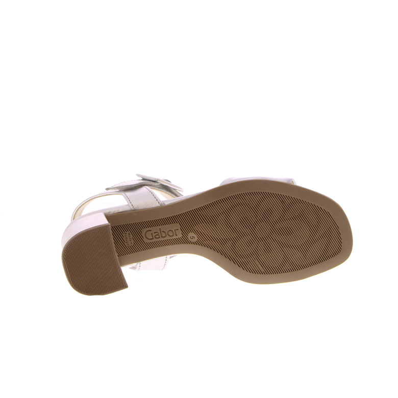 Gabor sandals silver 5