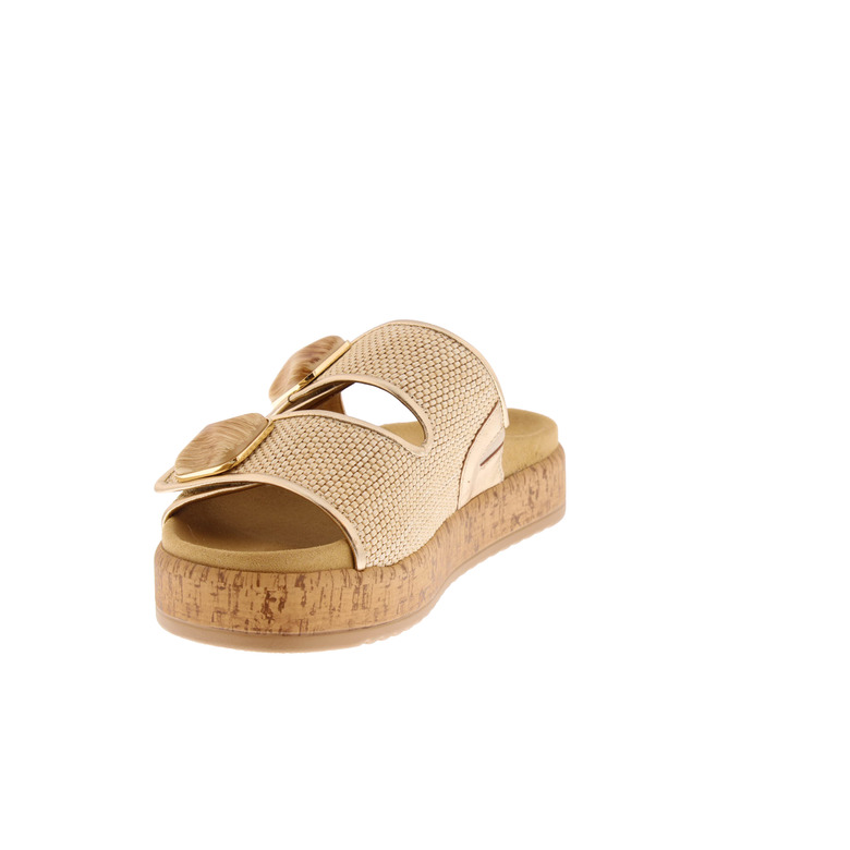 Gabor thong slippers lightbrown 3