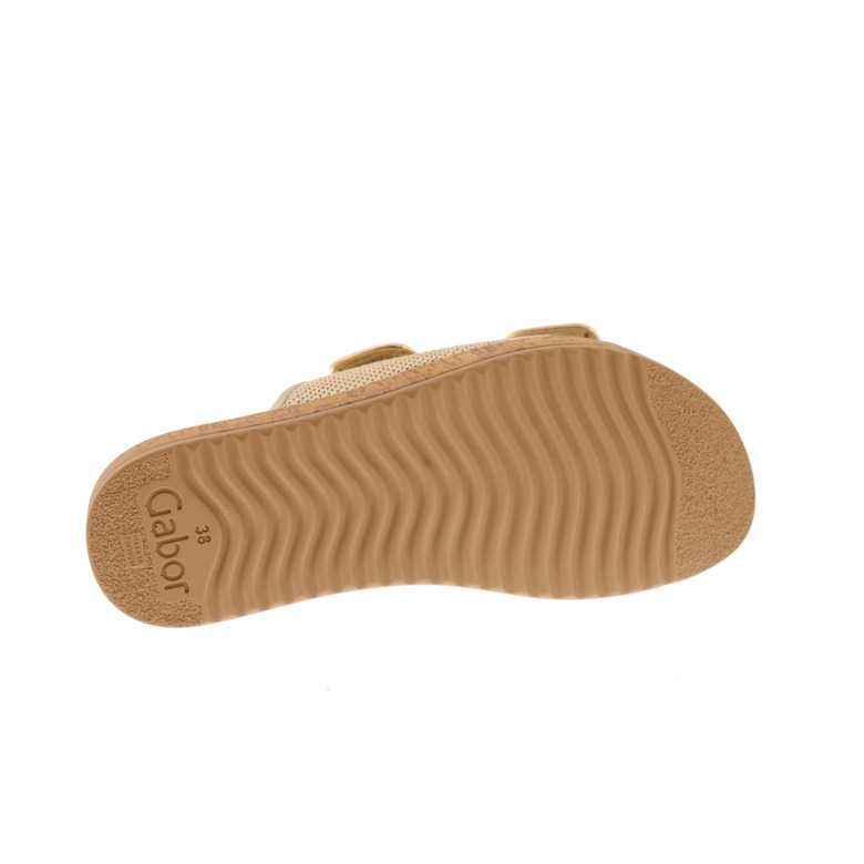 Gabor thong slippers lightbrown 5
