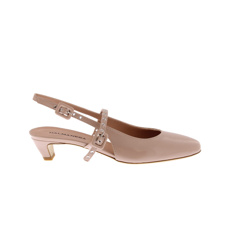 Halmanera slingbacks nude