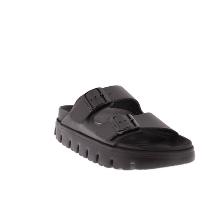 Birkenstock thong slippers black