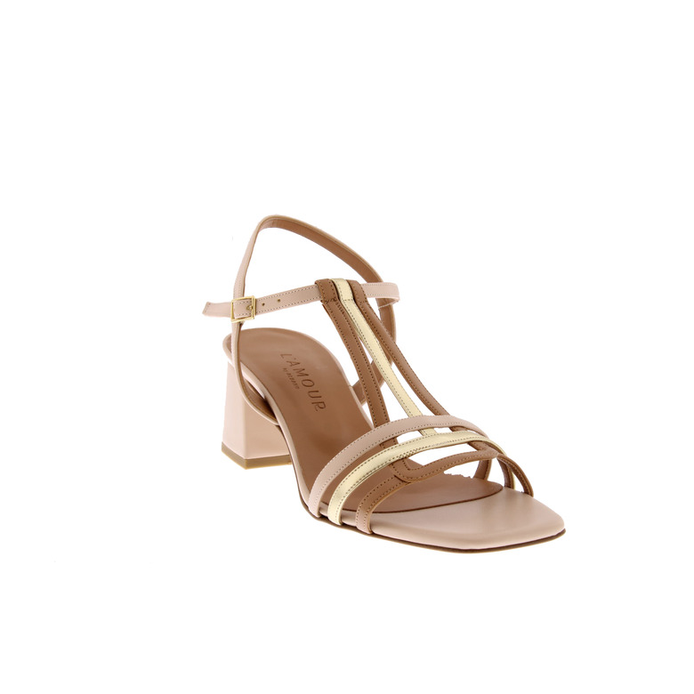 L' Amour sandalen nude 2