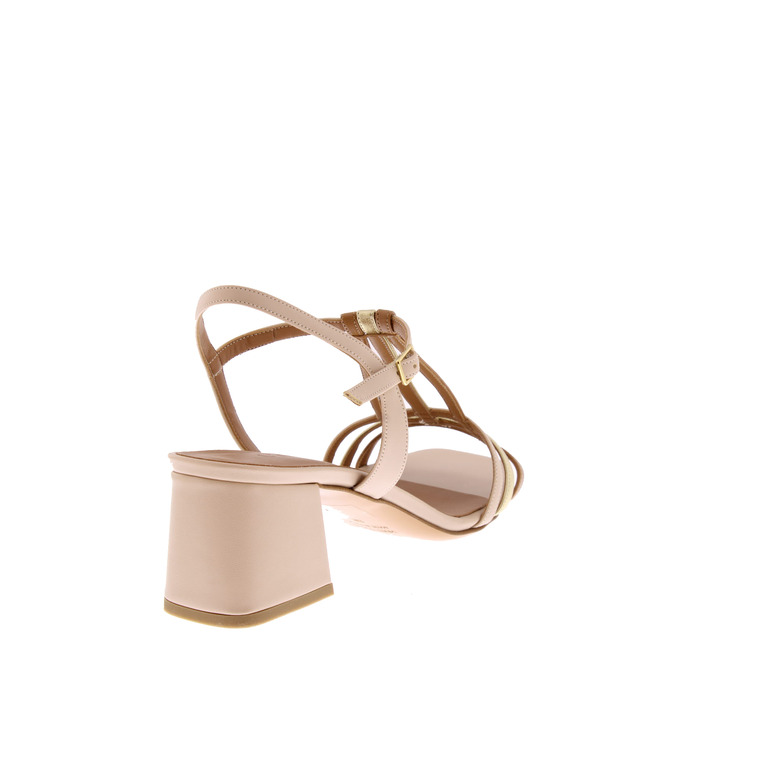 L' Amour sandalen nude 4