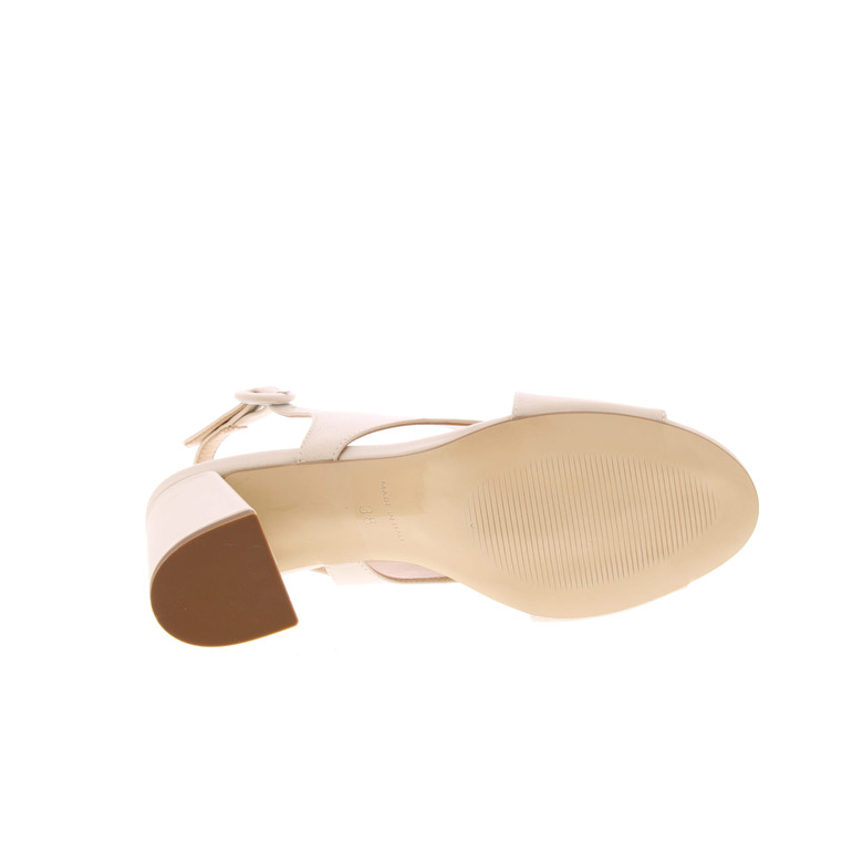 Emmeblu Altramarea sandals ecru 5