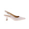 Emmeblu Altramarea slingbacks ecru 1