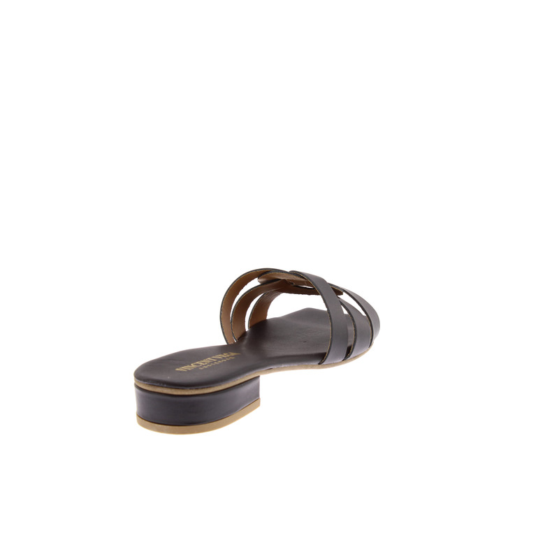 Vincent Vega slippers zwart 4