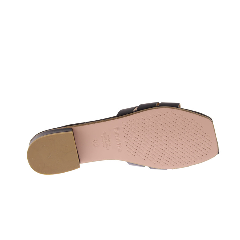 Vincent Vega slippers zwart 5