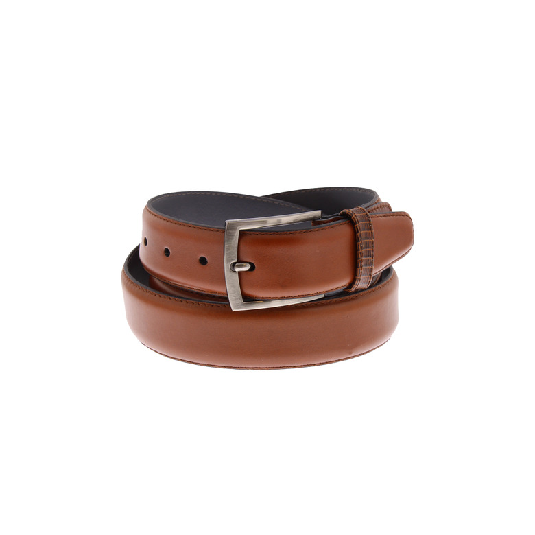 Floris Van Bommel riem cognac
