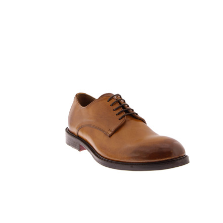 Giancarlo Campo Di Fiori lace shoes cognac