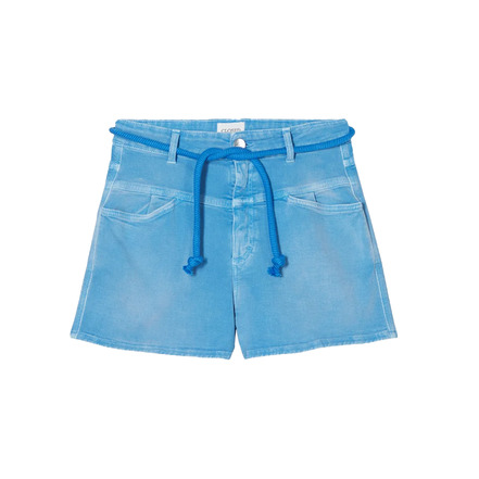 Closed short blau