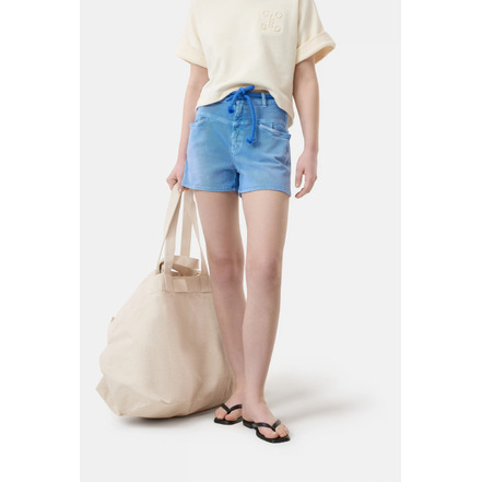 Closed short blau