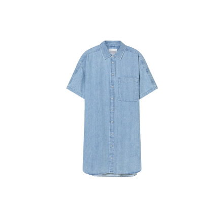 Closed jurk blauw