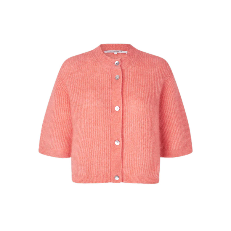 Second Female cardigan oranje 1