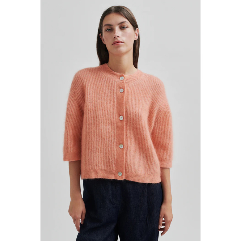 Second Female cardigan oranje 2