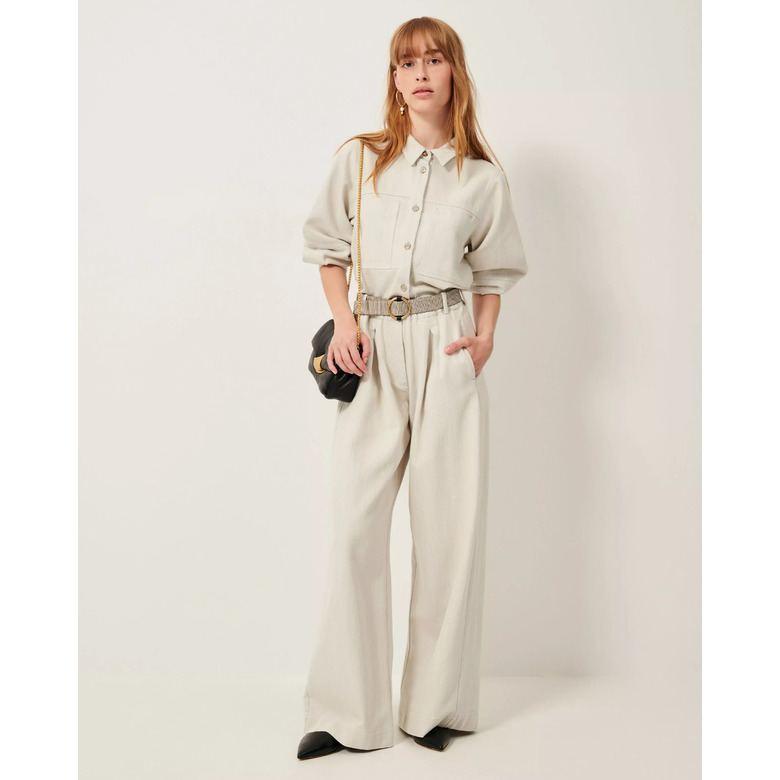 Sessun broek ecru 2
