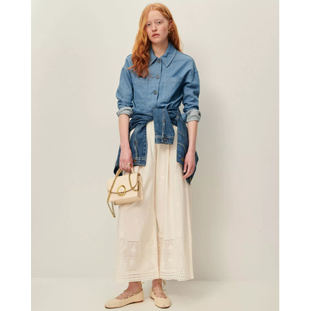 Sessun broek ecru