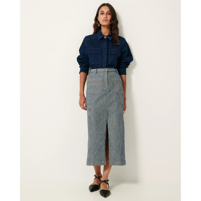 Sessun rok blauw 2
