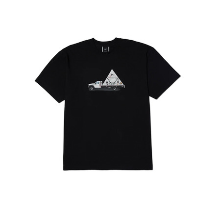 Huf t-shirts black