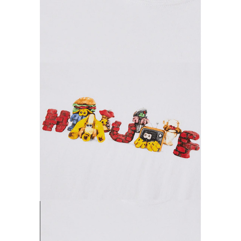 Huf t-shirts white 2