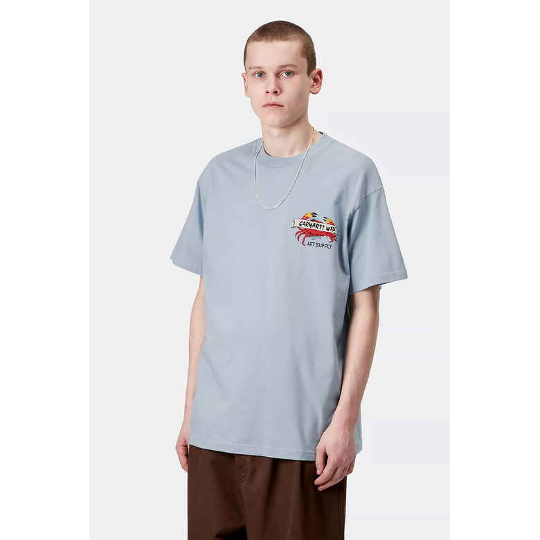 Carhartt Wip t-shirts blue 2