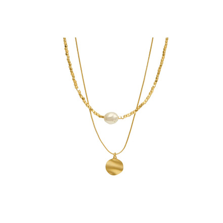 Dnsk necklace gold