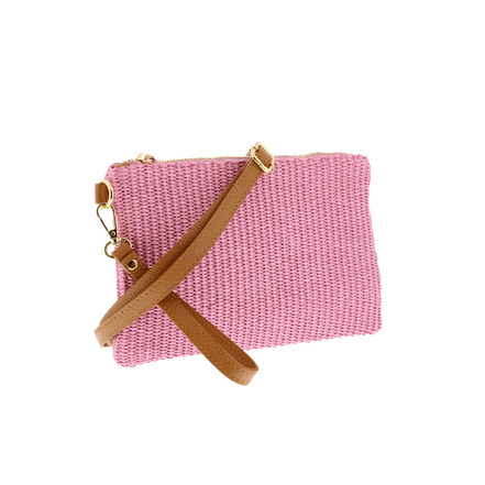 Andrea Cardone umhängetasche rosa