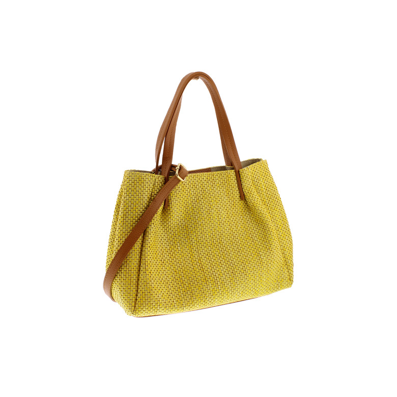 Andrea Cardone handtas geel 2