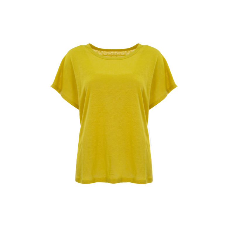 Des Petits Hauts t-shirt geel 1