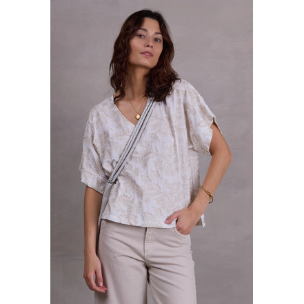 Nathalie Vleeschouwer blouse ecru