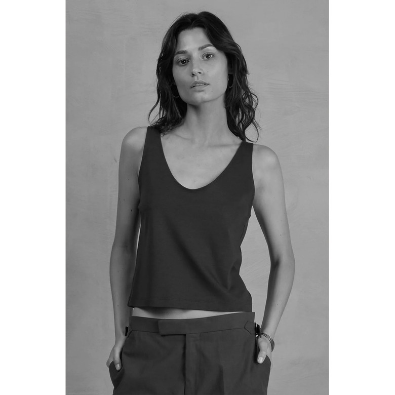 Nathalie Vleeschouwer topje paars 2