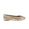 5pm ballerinas gold