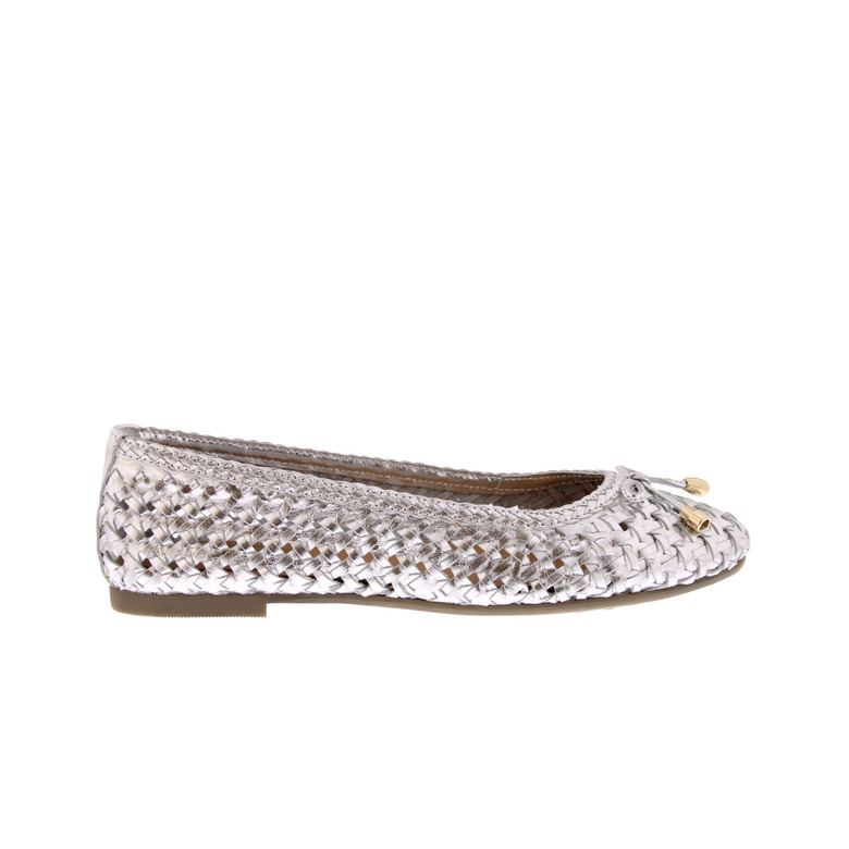 5pm ballerinas silver 1
