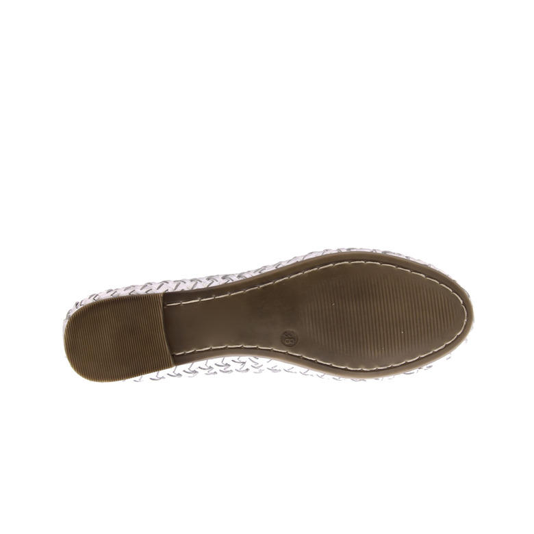 5pm ballerinas silver 5
