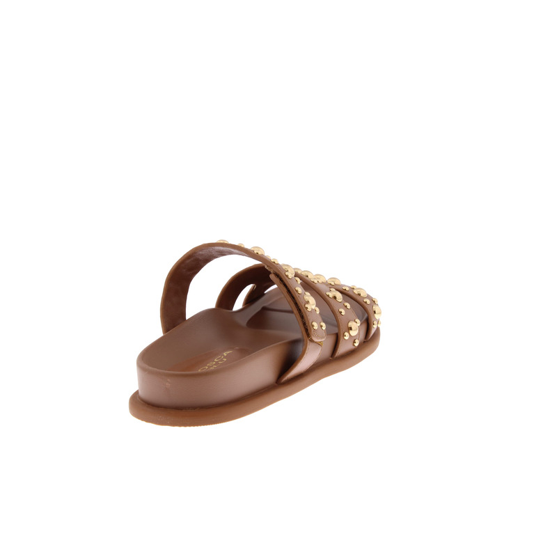 Tosca Blu thong slippers cognac 4