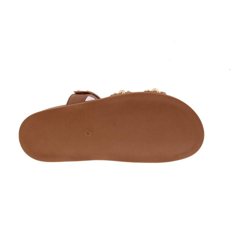 Tosca Blu thong slippers cognac 5