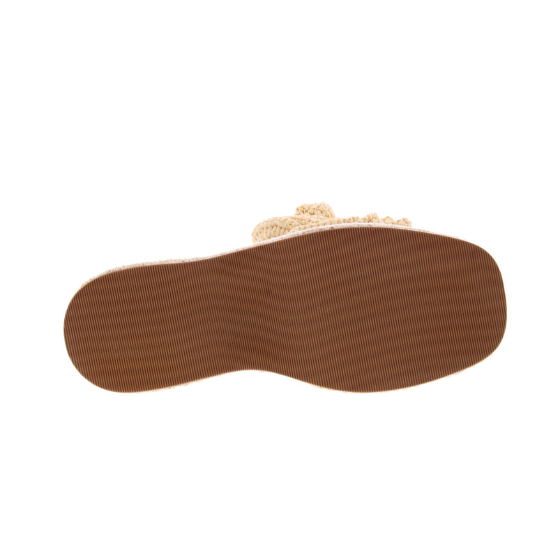 Noa Harmon tongs ecru 5