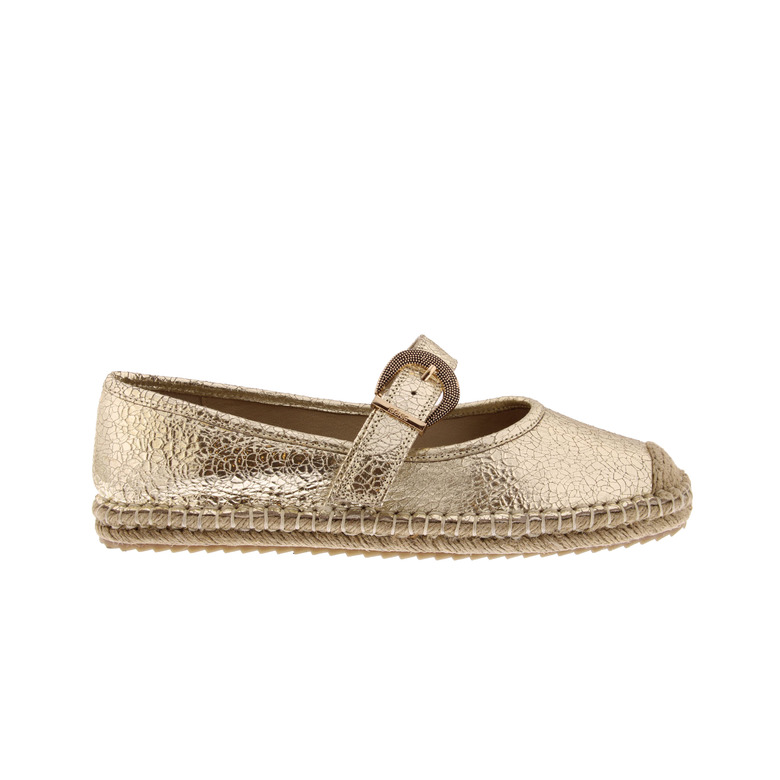 Iqonic espadrilles gold 1