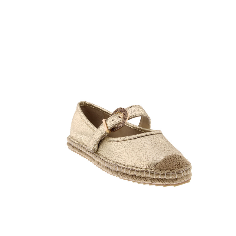 Iqonic espadrilles gold 2