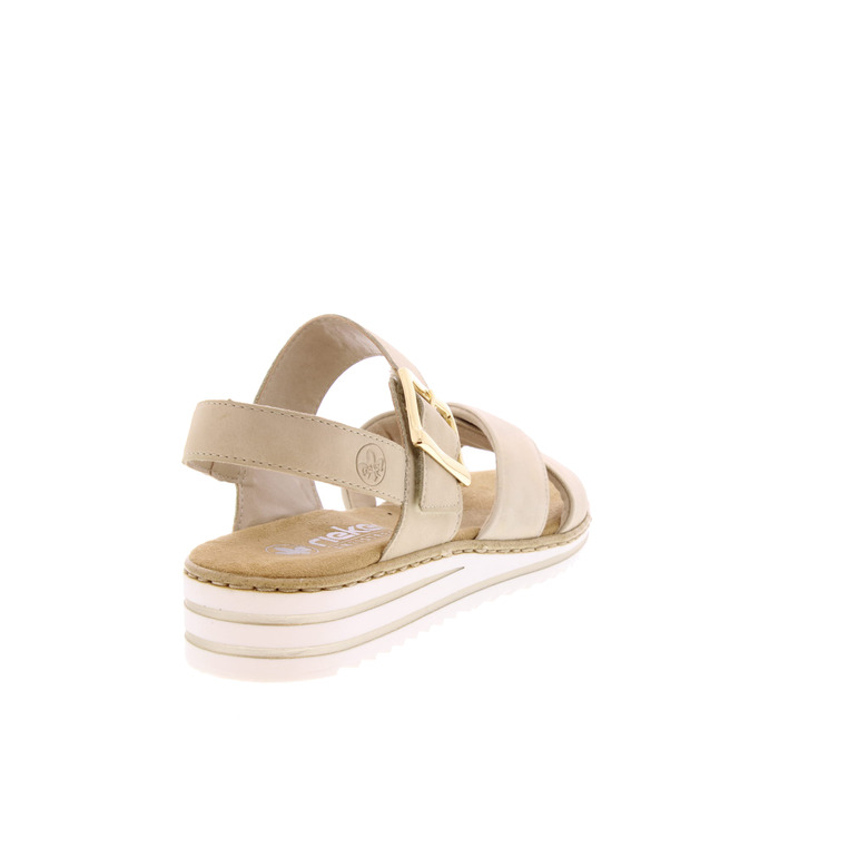 Rieker sandals lightbrown 4