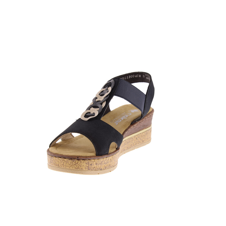 Rieker sandals blue 3