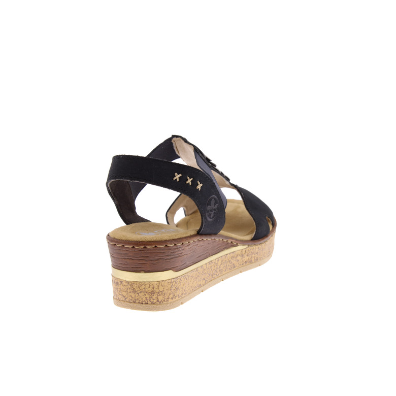 Rieker sandals blue 4