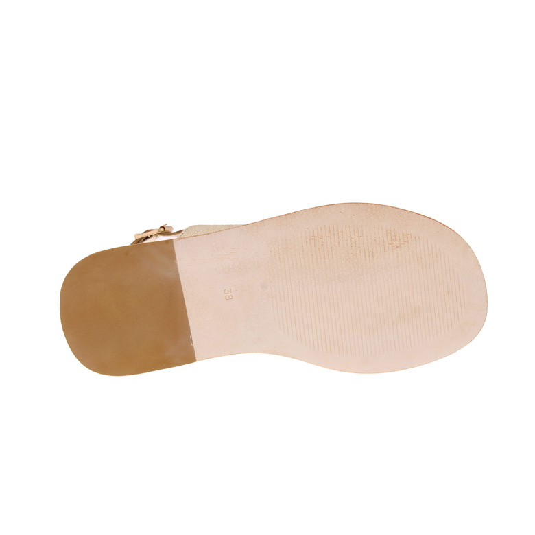 Janet & Janet sandals gold 5