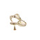 Jeannot sandalen goud 4
