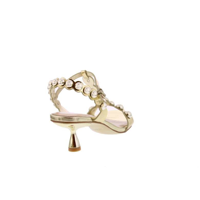 Jeannot sandalen goud 4