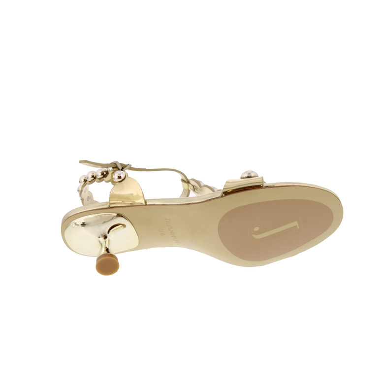 Jeannot sandalen goud 5