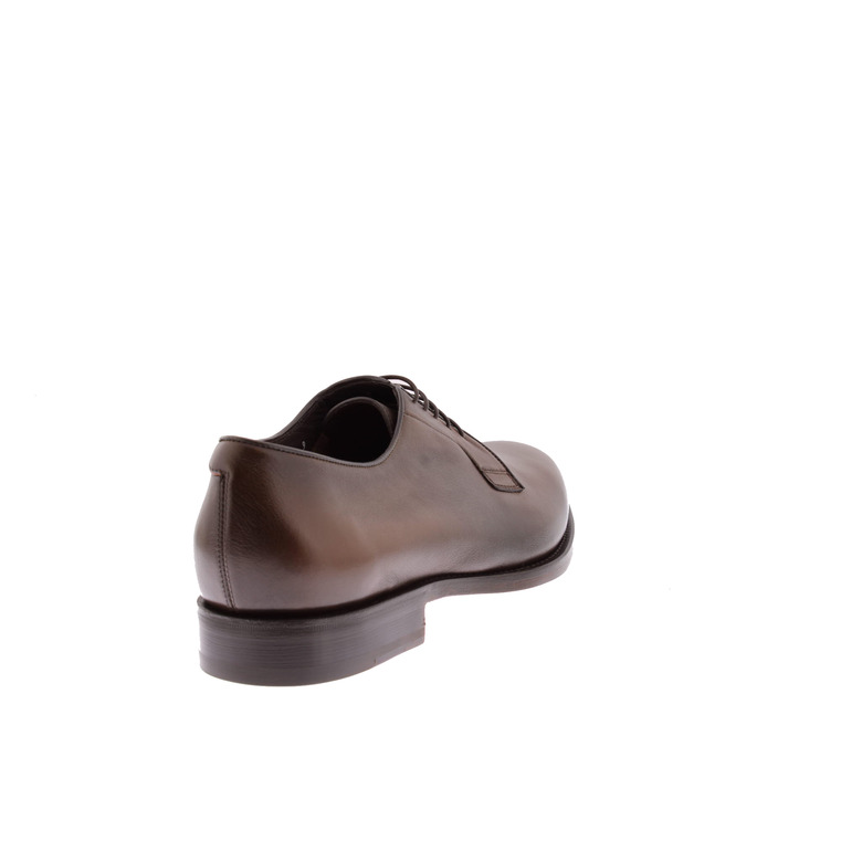 Santoni lace shoes brown 4